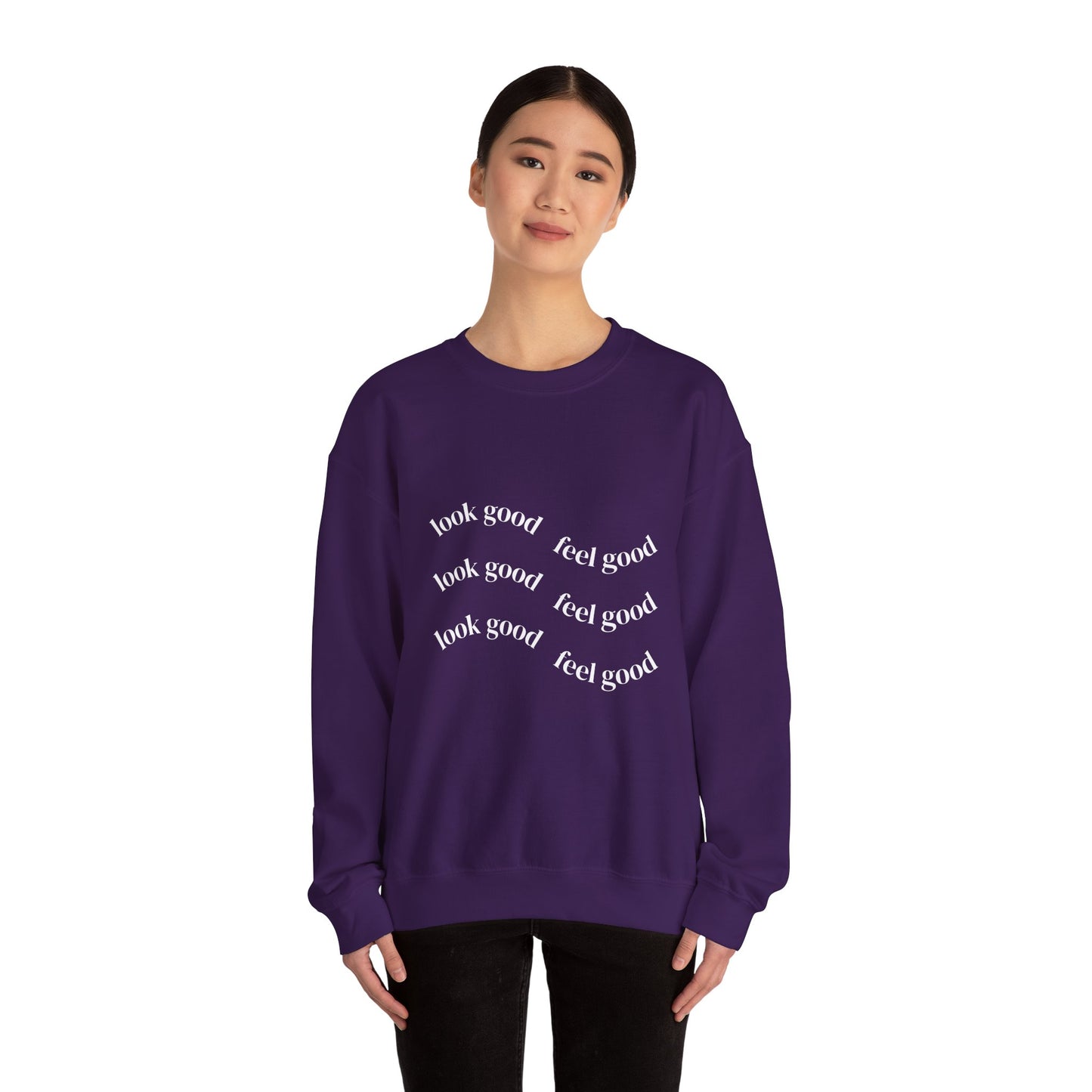 Pump - Unisex "Look Good Feel Good" Crewneck