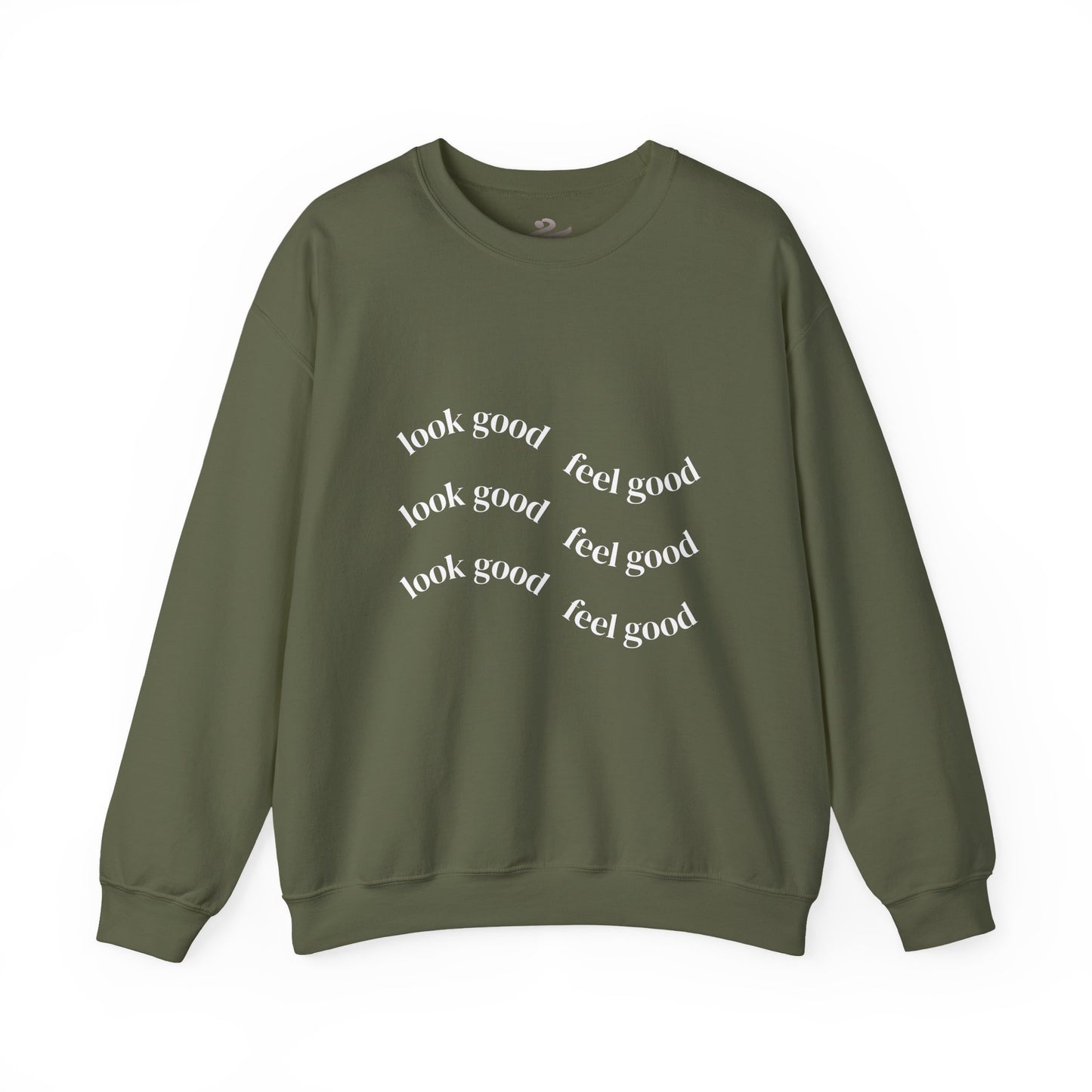 Pump - Unisex "Look Good Feel Good" Crewneck