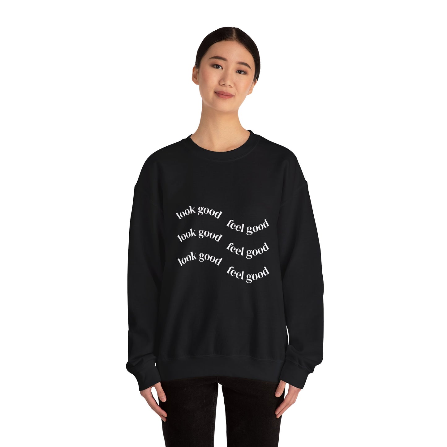 Pump - Unisex "Look Good Feel Good" Crewneck