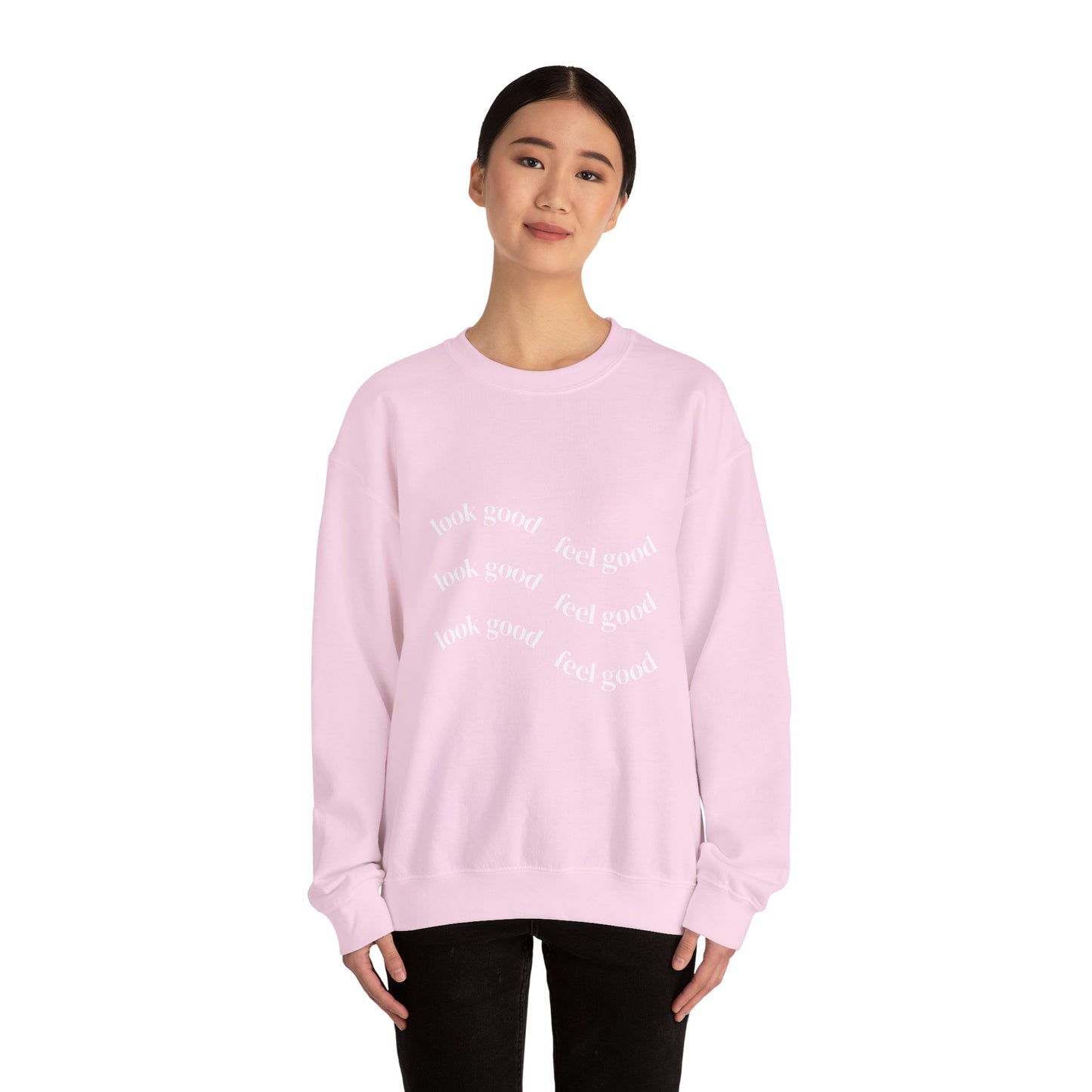 Pump - Unisex "Look Good Feel Good" Crewneck