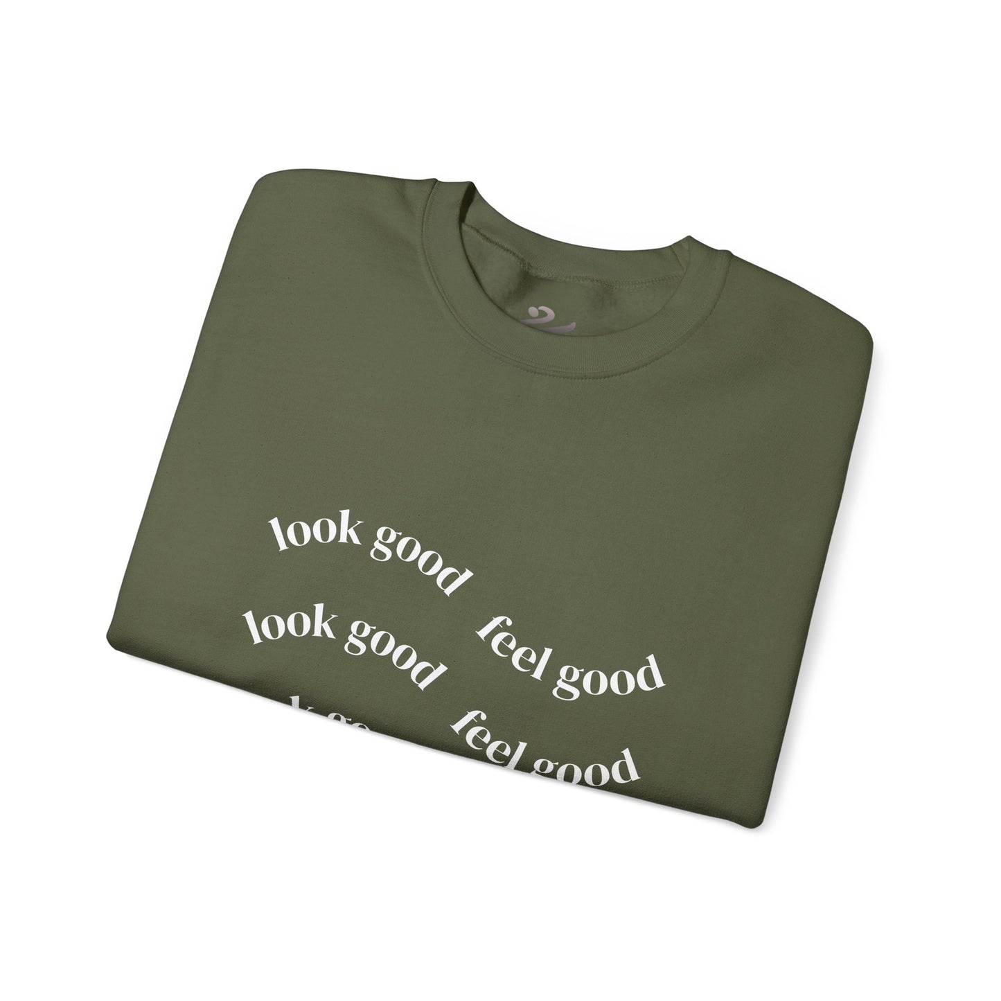 Pump - Unisex "Look Good Feel Good" Crewneck