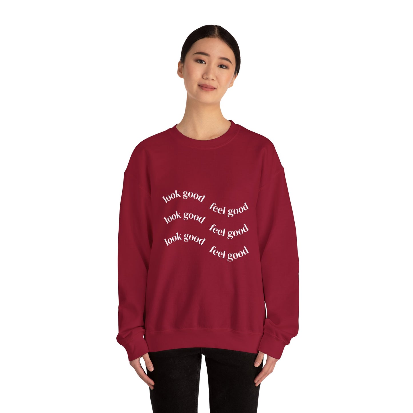 Pump - Unisex "Look Good Feel Good" Crewneck